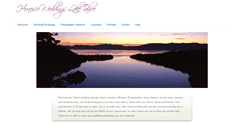 Desktop Screenshot of honescoweddings.com